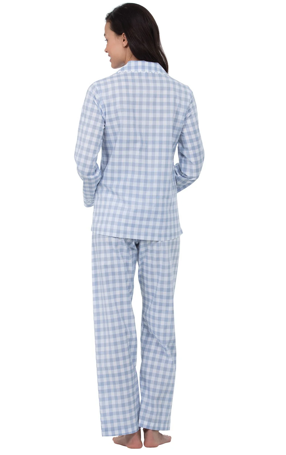 Heart2Heart Gingham Button-Front Pajamas - Image 7
