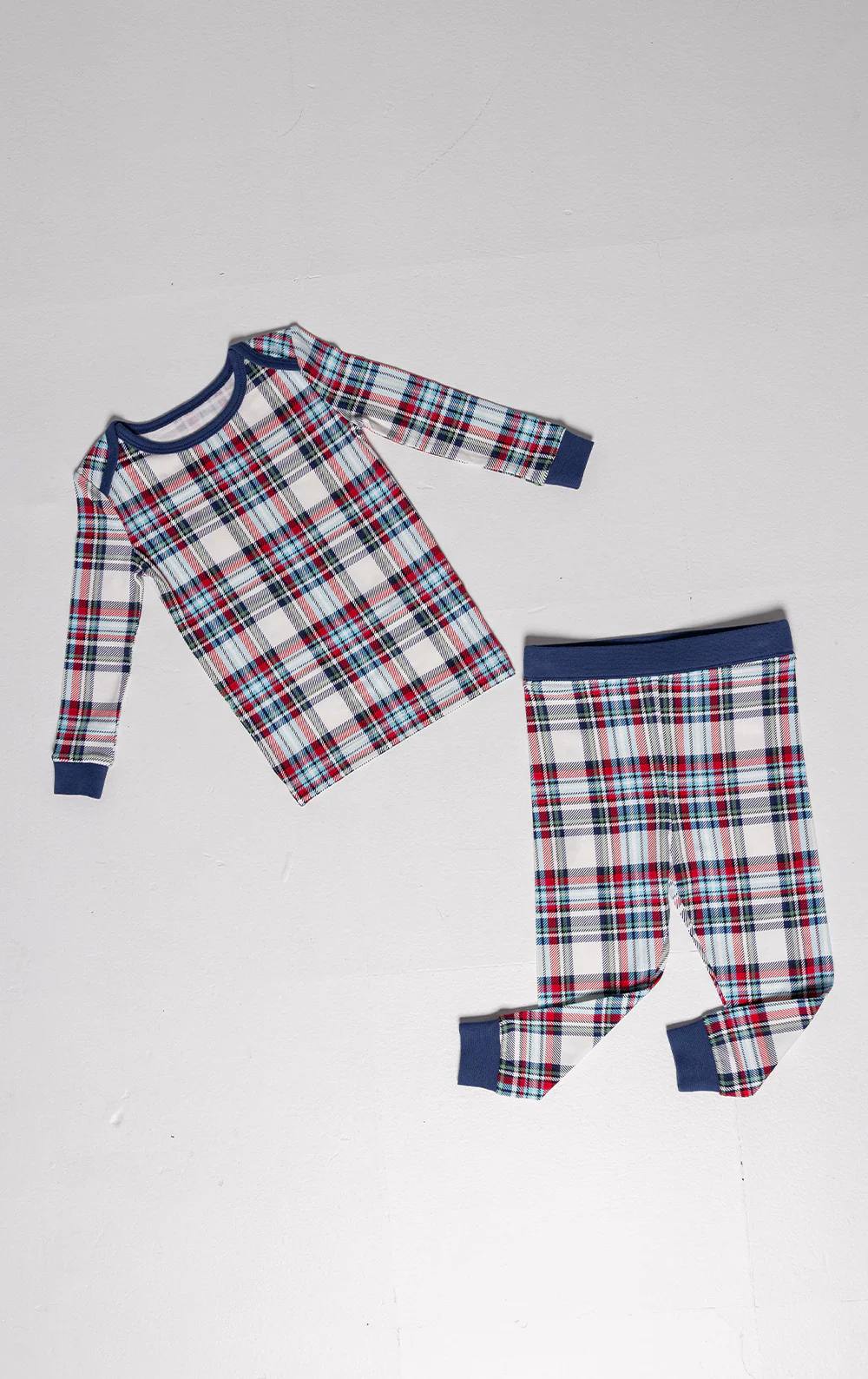 Farrell Plaid Infant Pajamas - Image 8