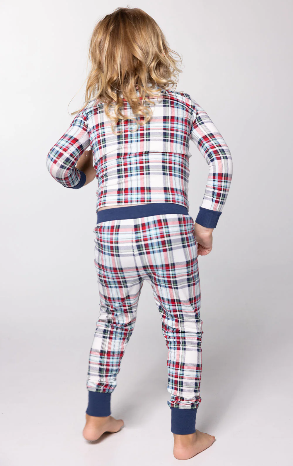 Farrell Plaid Toddler Pajamas - Image 3