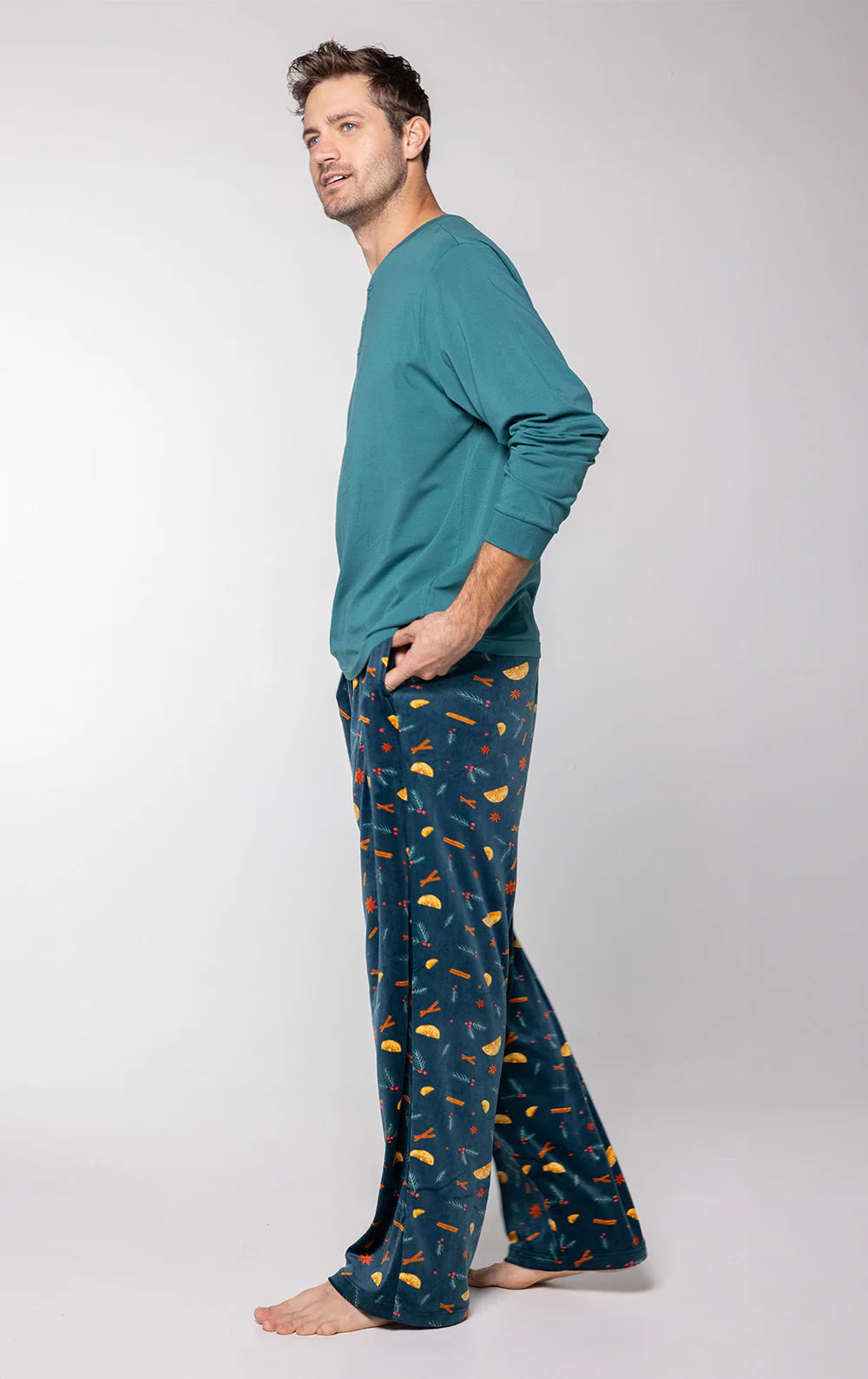 Holiday Garland Men’s Pajamas - Image 3