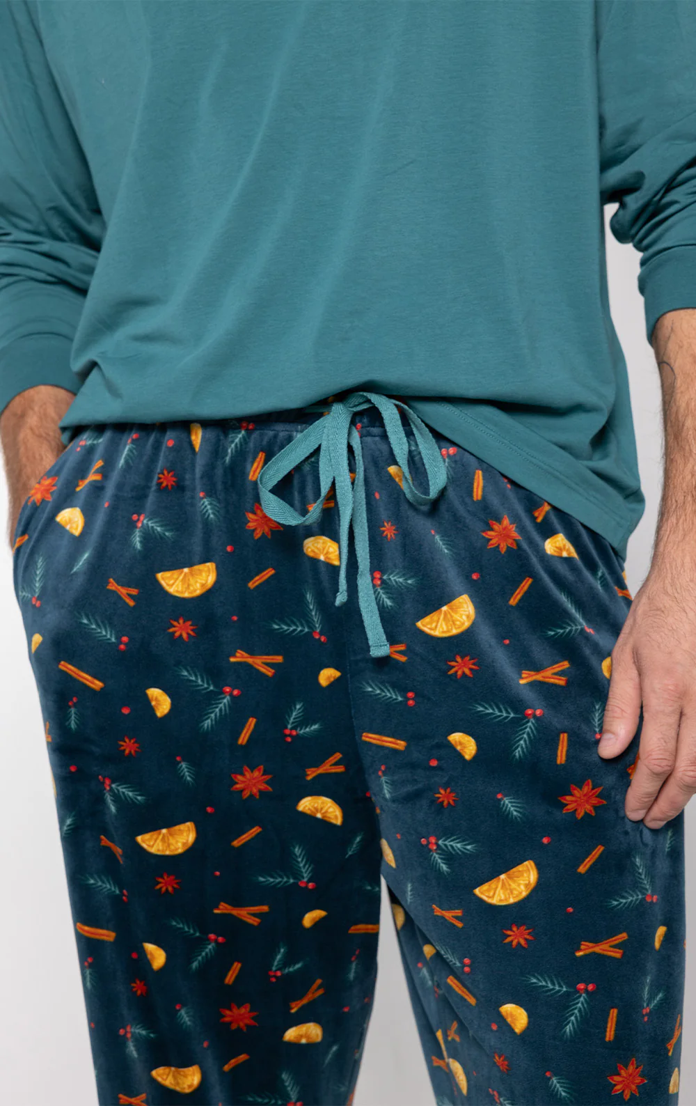 Holiday Garland Men’s Pajamas - Image 5