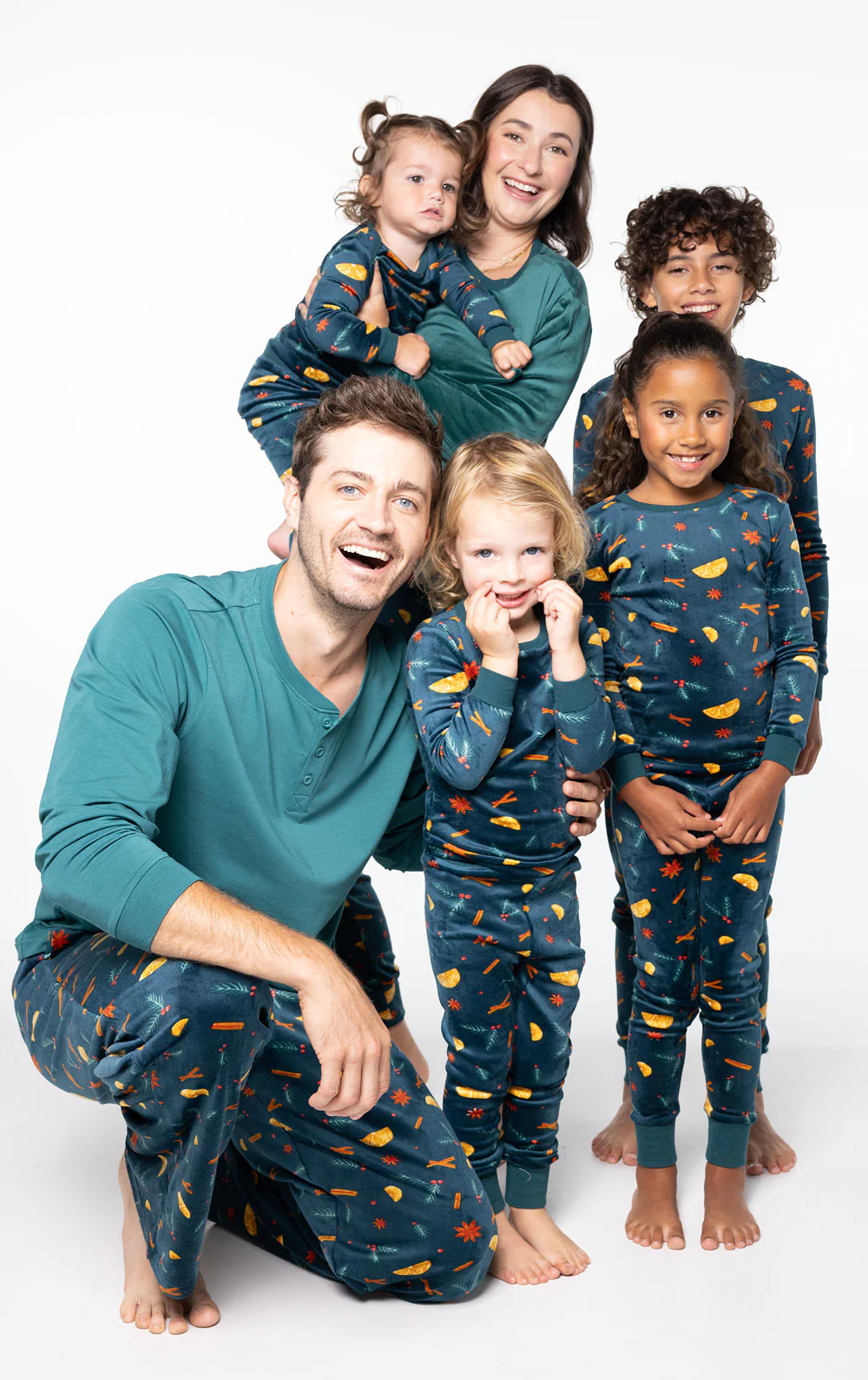 Holiday Garland Matching Family Pajamas - Image 10