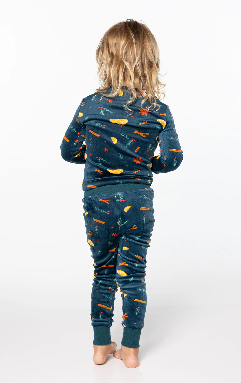 Holiday Garland Toddler Pajamas - Image 4