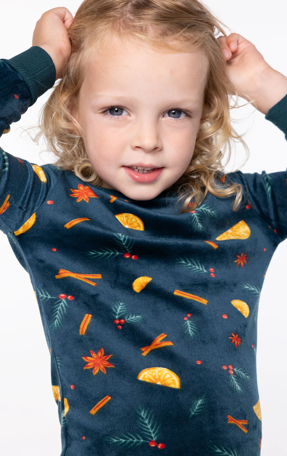 Holiday Garland Toddler Pajamas - Image 5
