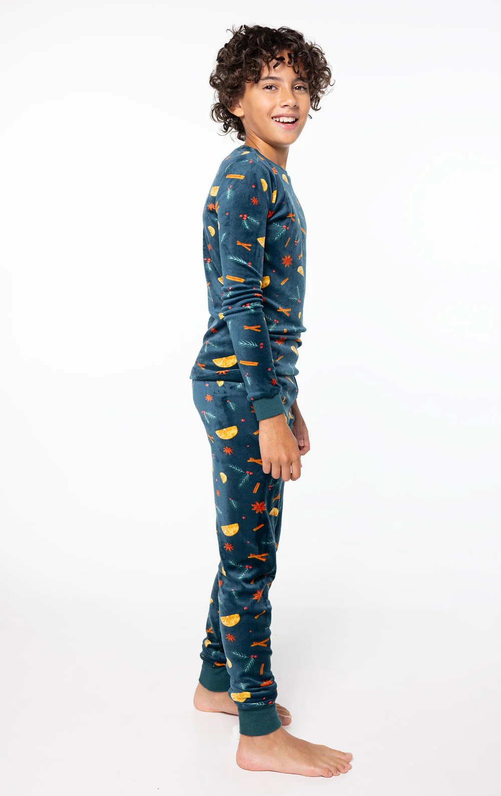 Holiday Garland Unisex Kid’s Pajamas - Image 10