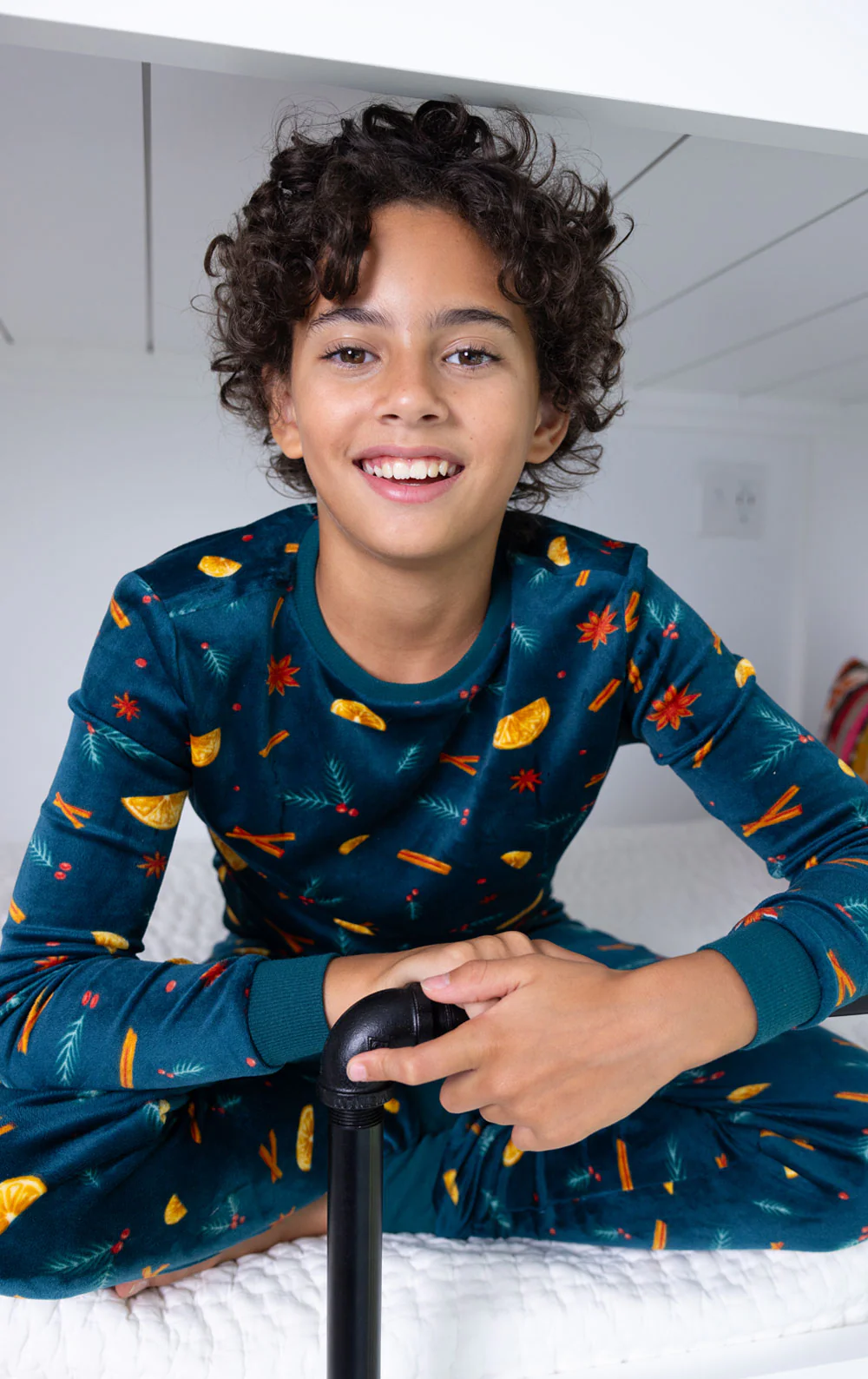 Holiday Garland Unisex Kid’s Pajamas - Image 5