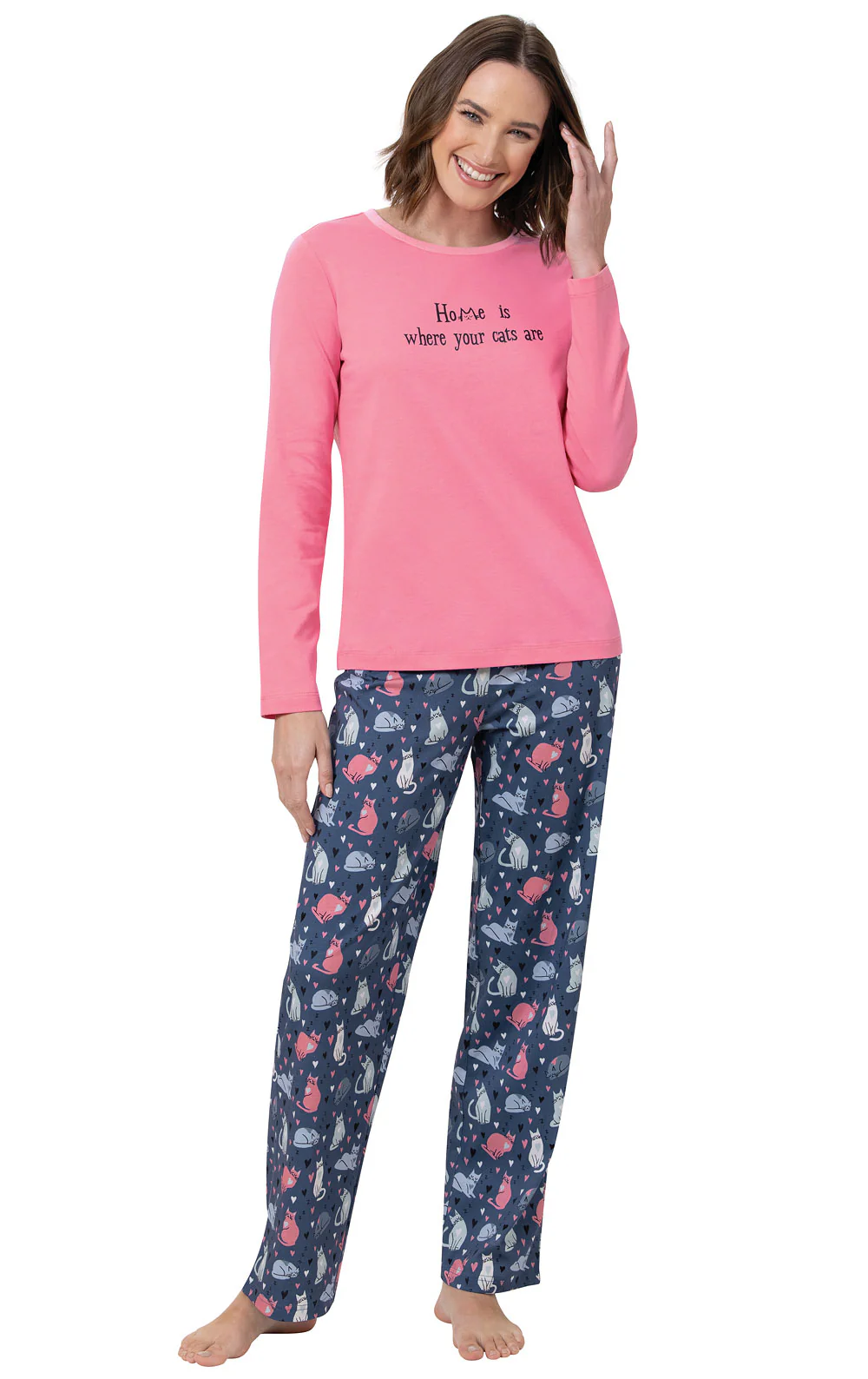 Home Is Where Your Cats Are PJs - Final Sale