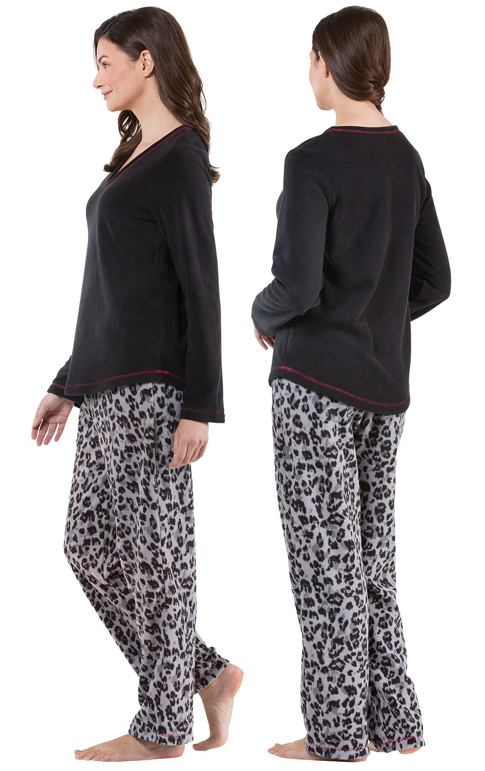 Lightweight Fleece Pullover Pajamas - Image 6