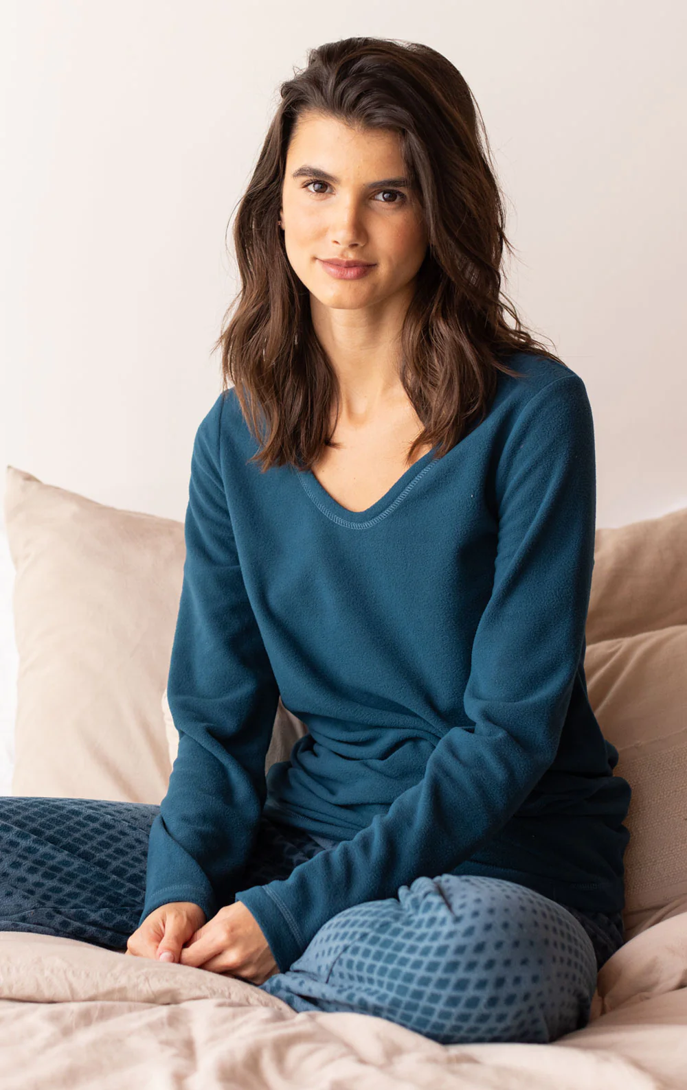 Lightweight Fleece Pullover Pajamas - Image 7