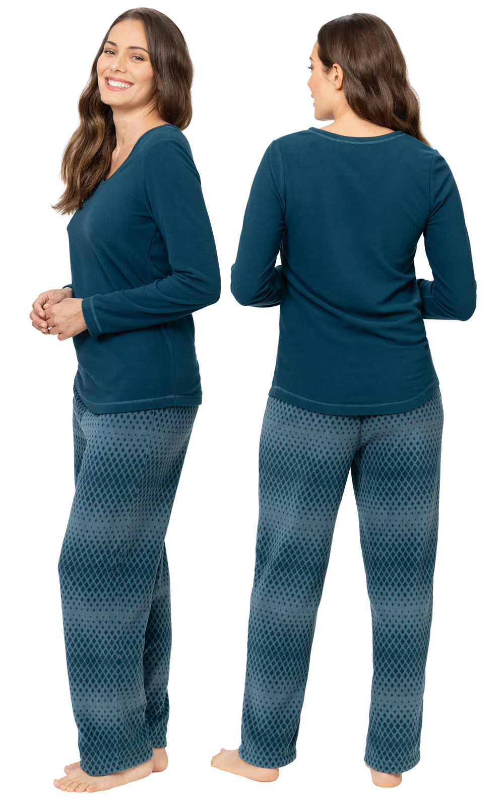 Lightweight Fleece Pullover Pajamas - Image 8
