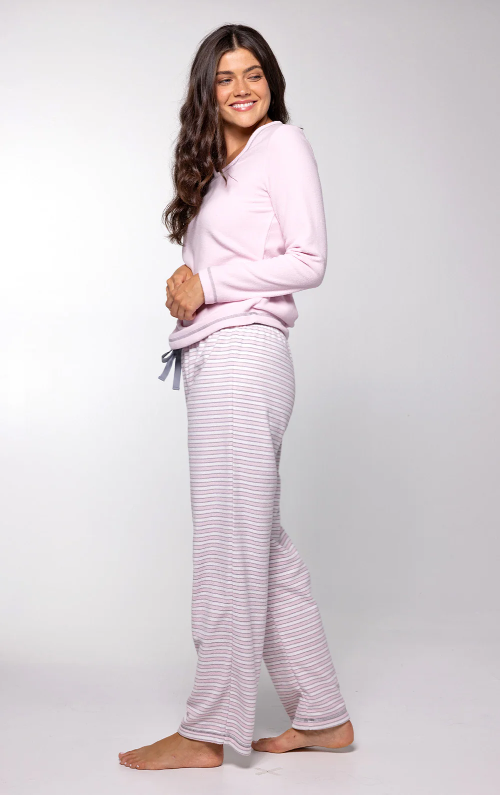 Lightweight Fleece Pullover Pajamas - Image 17