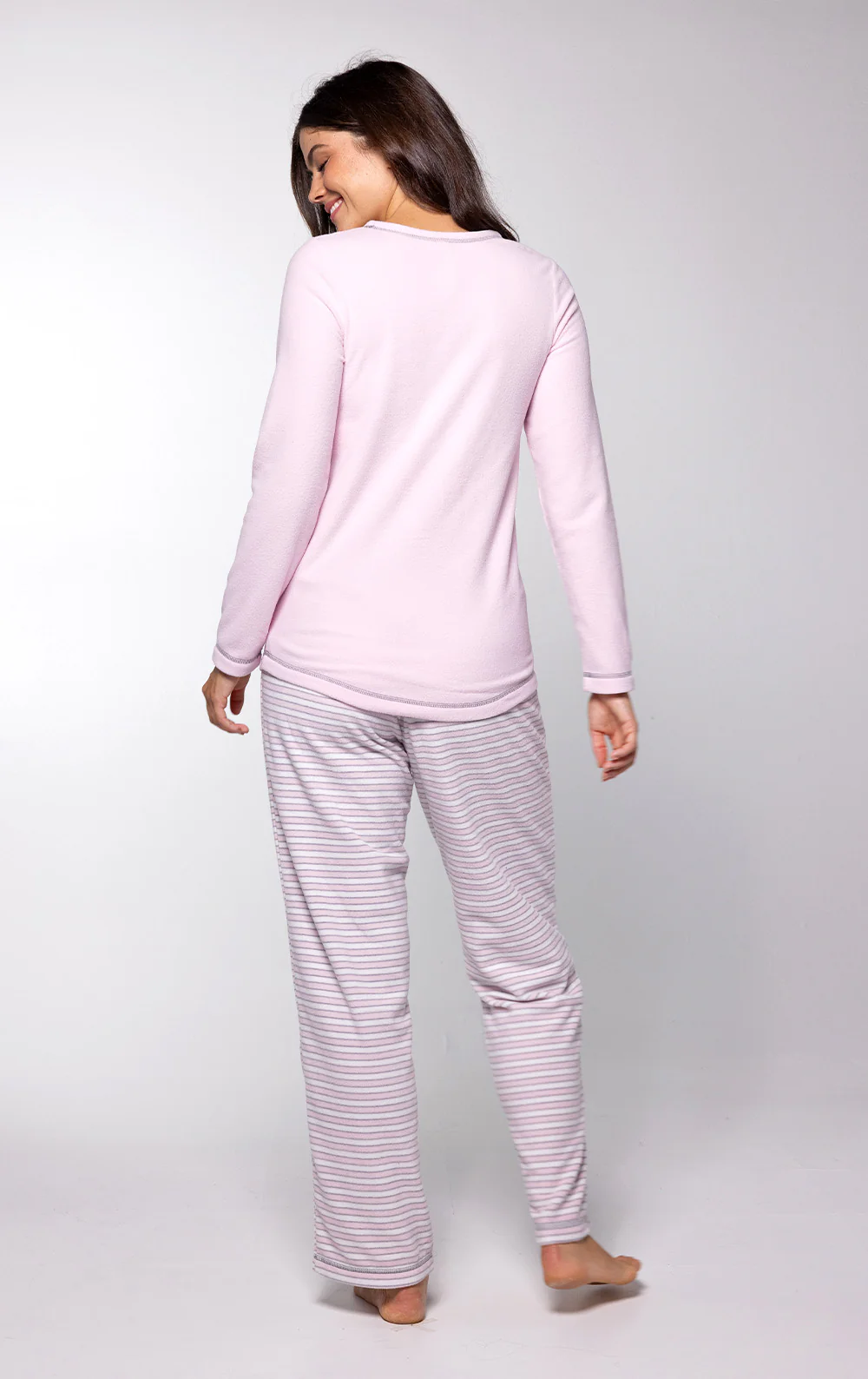 Lightweight Fleece Pullover Pajamas - Image 18