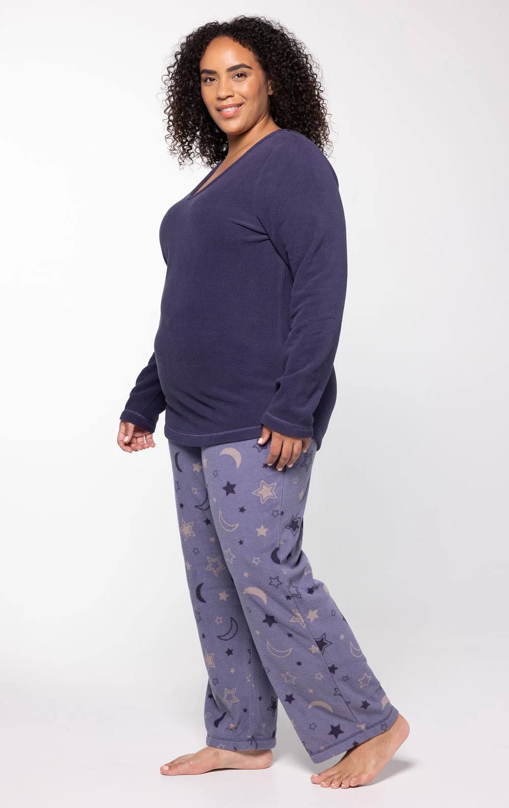 Lightweight Fleece Pullover Pajamas - Image 19