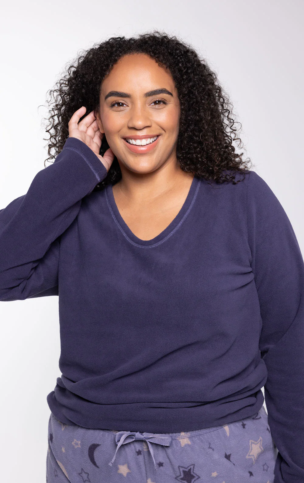 Lightweight Fleece Pullover Pajamas - Image 23