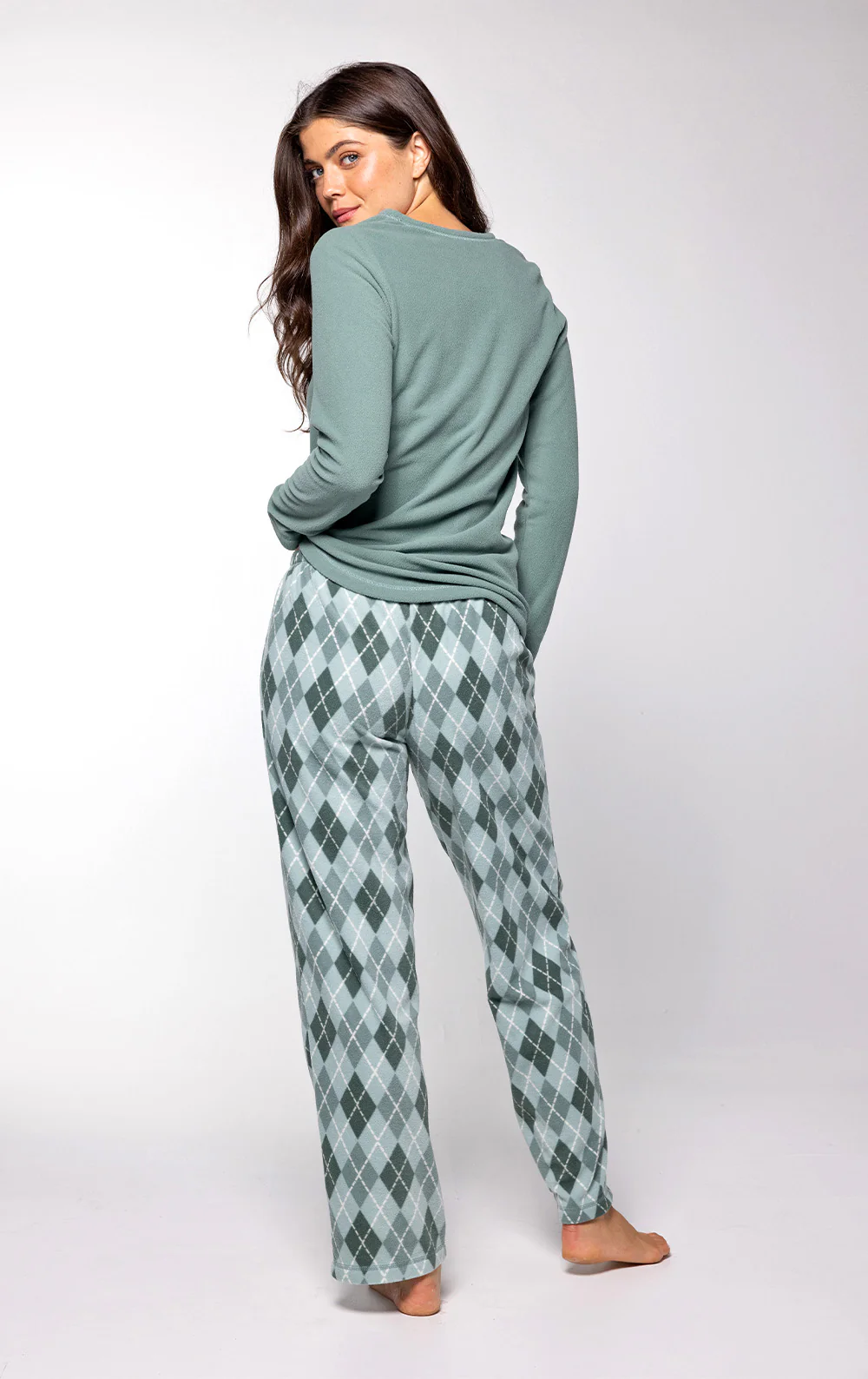 Lightweight Fleece Pullover Pajamas - Image 7