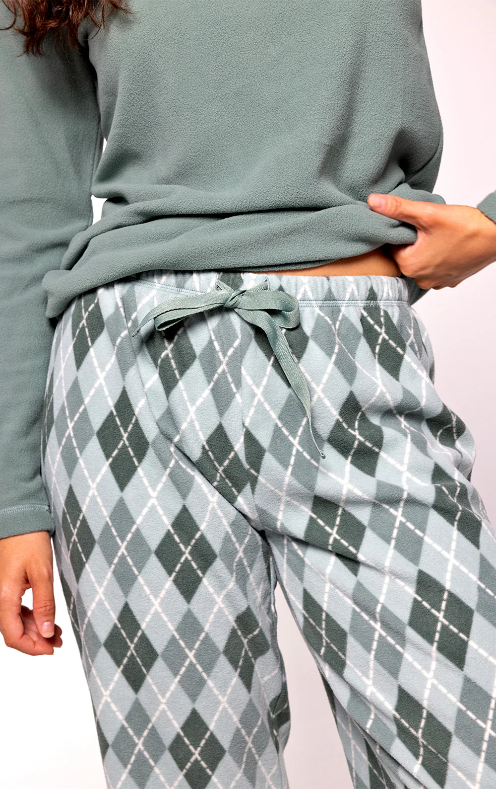 Lightweight Fleece Pullover Pajamas - Image 9