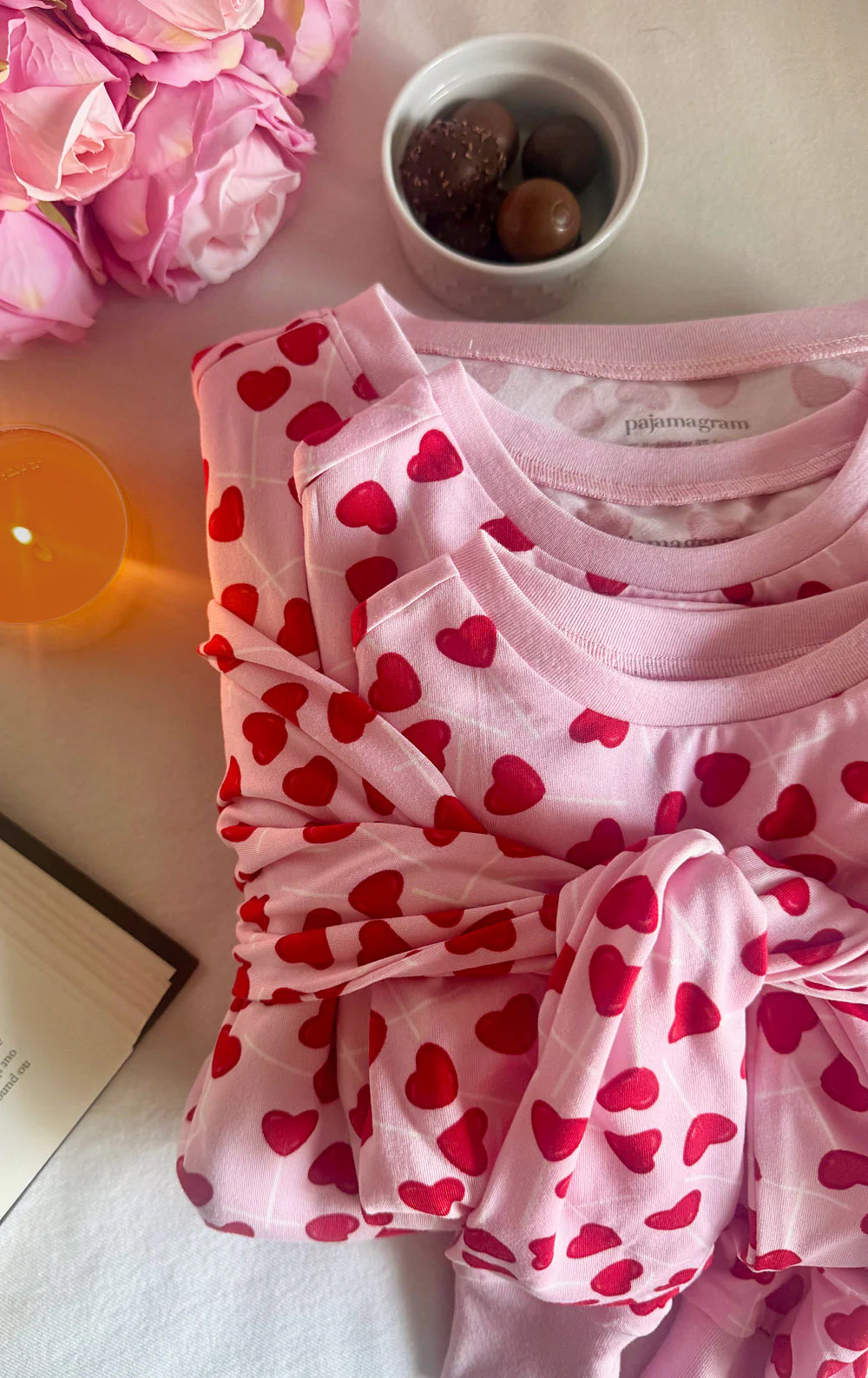 Lollipop Hearts Henley Jogger Pajamas - Image 8