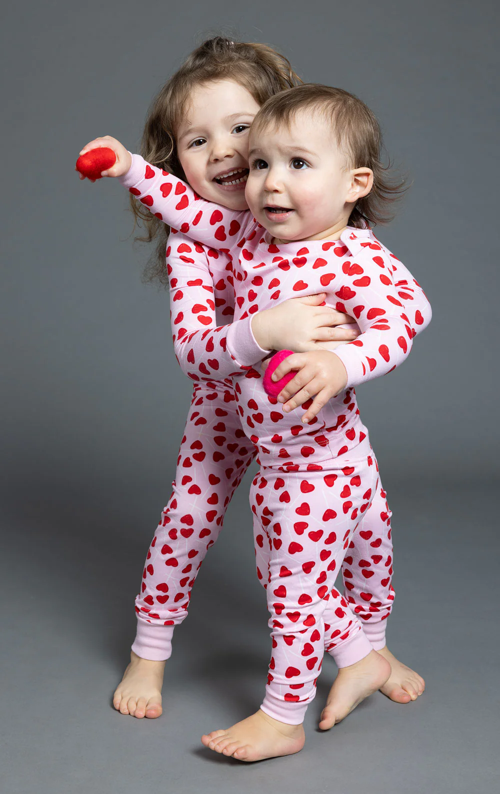 Lollipop Hearts Infant Pajamas - Image 3