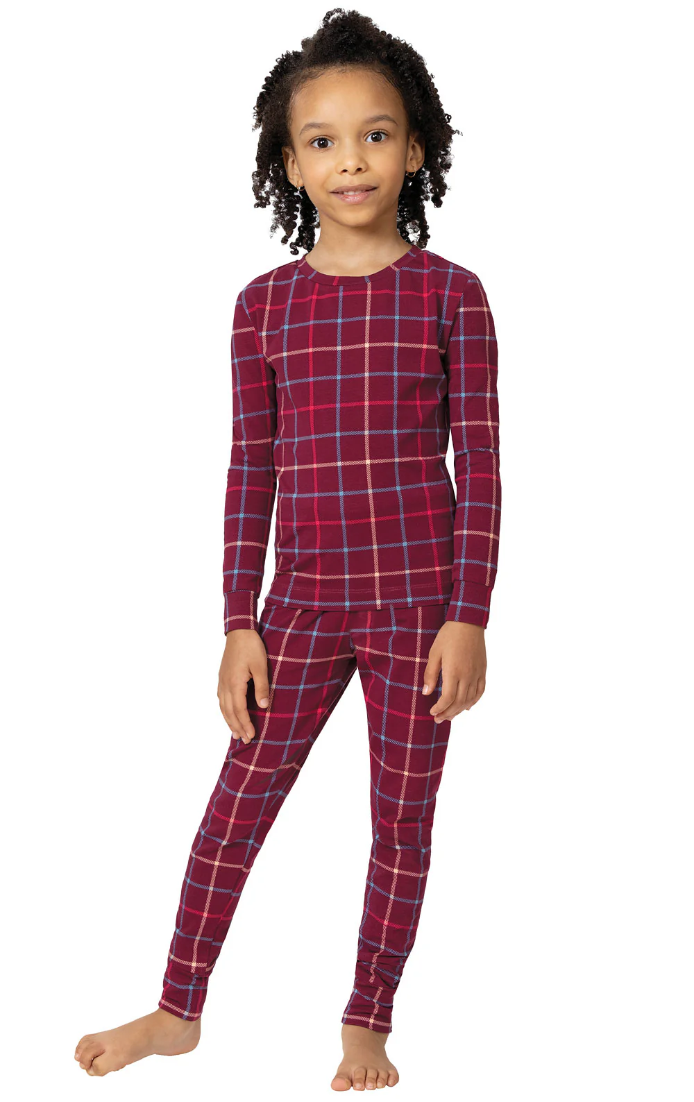 Long Sleeve Snug Fit Unisex Kids Pajamas - Image 4