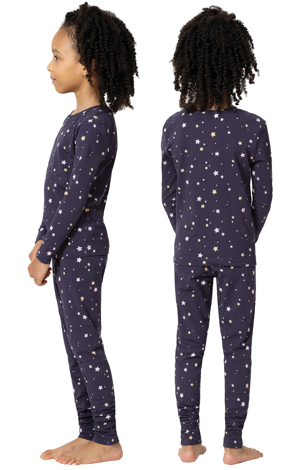 Long Sleeve Snug Fit Unisex Kids Pajamas - Image 7