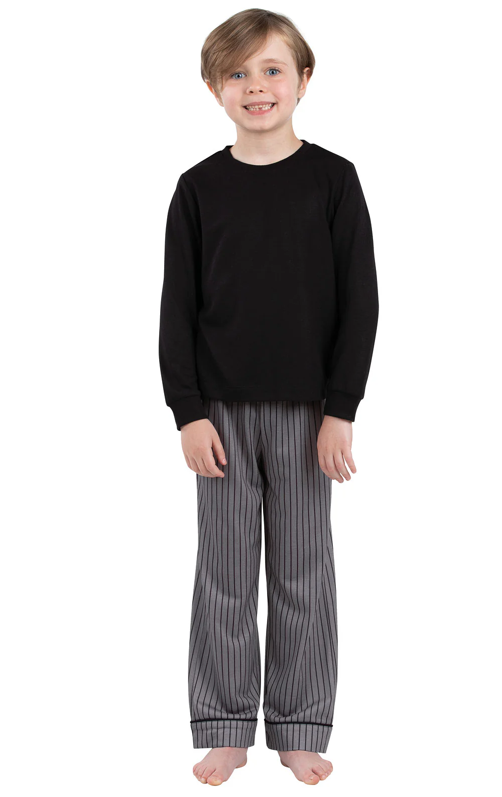 Long Sleeve Tee Unisex Kids Pajamas - Image 3
