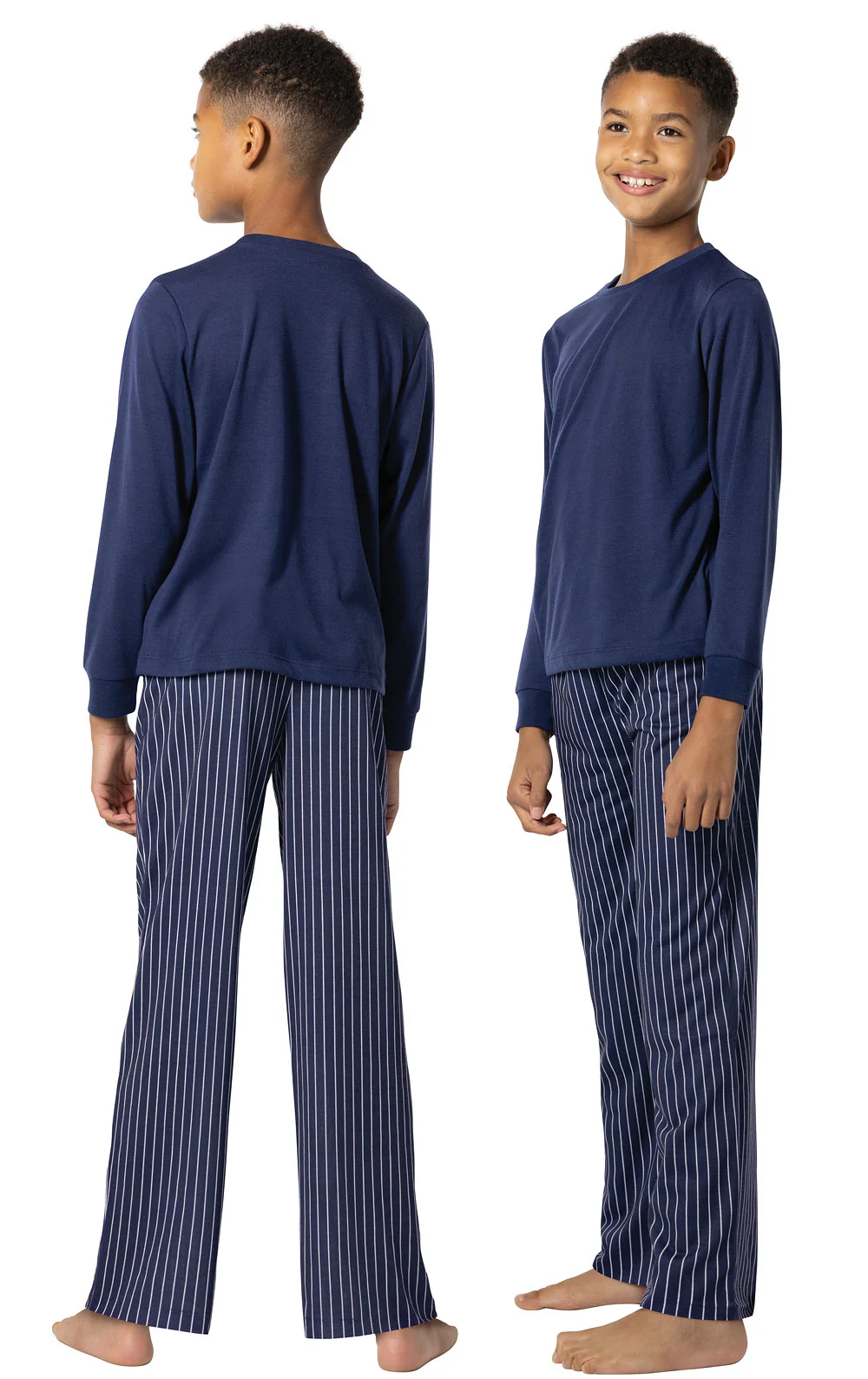 Long Sleeve Tee Unisex Kids Pajamas - Image 4