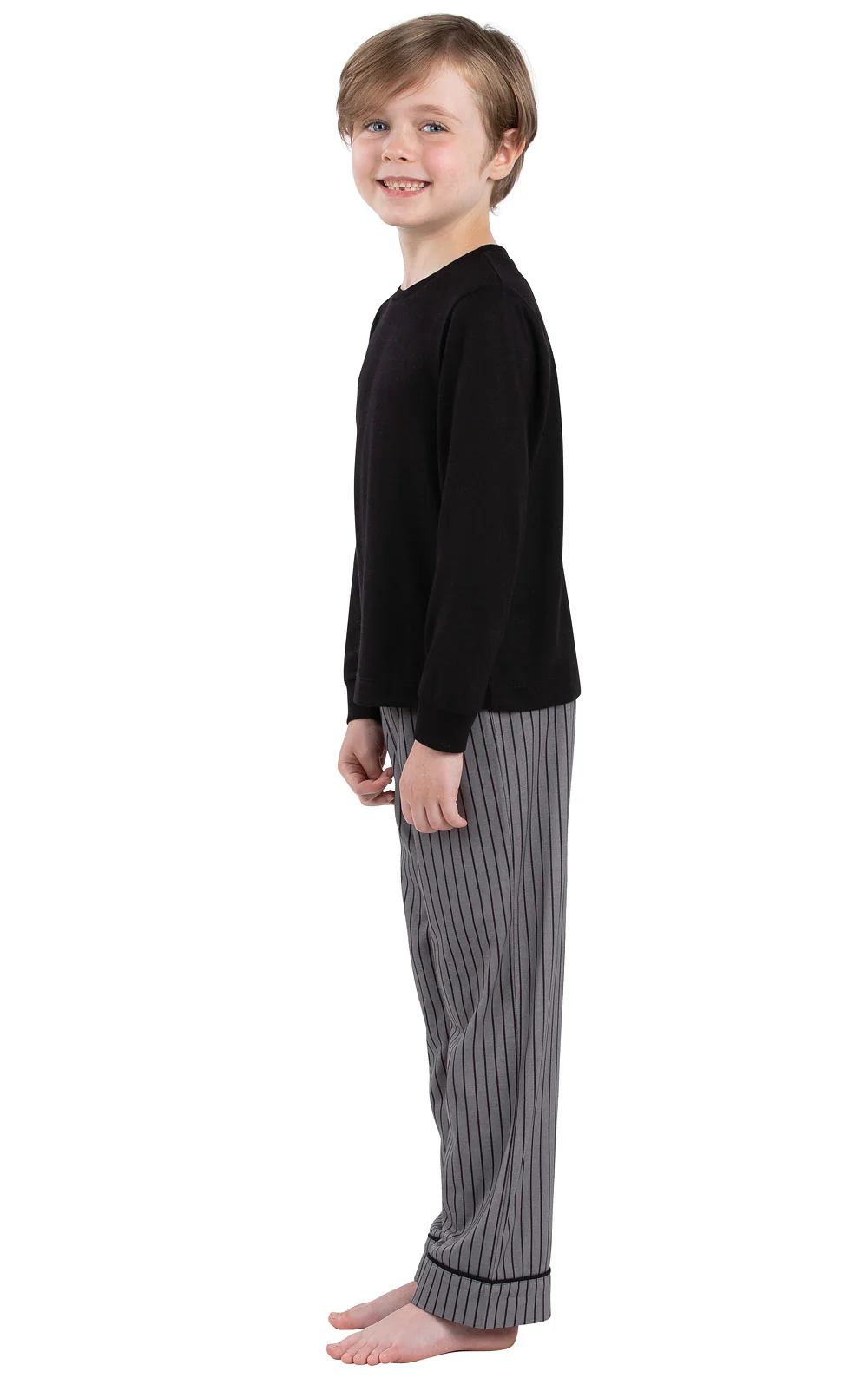 Long Sleeve Tee Unisex Kids Pajamas - Image 6