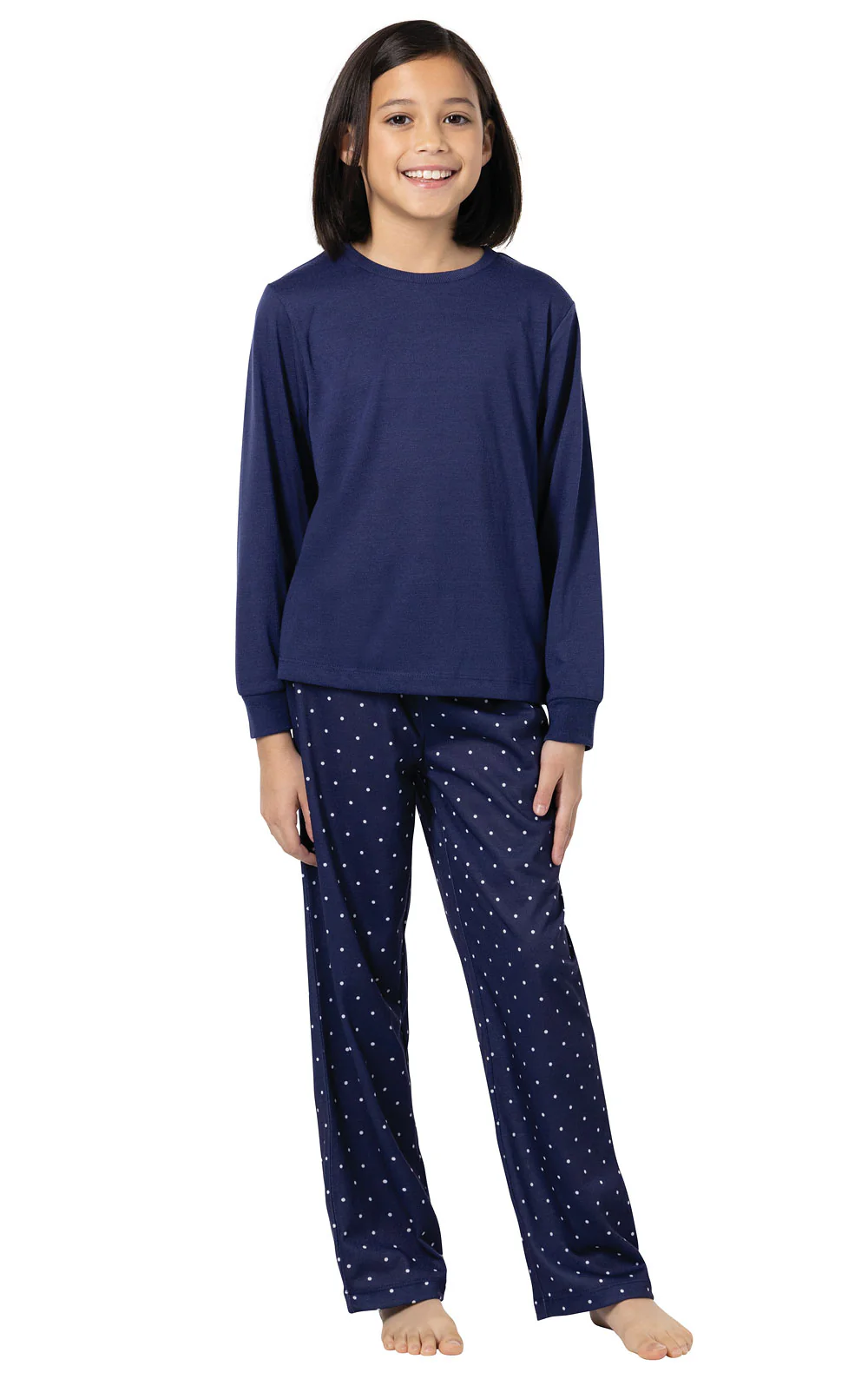 Kids Long Sleeve Tee Unisex Pajamas