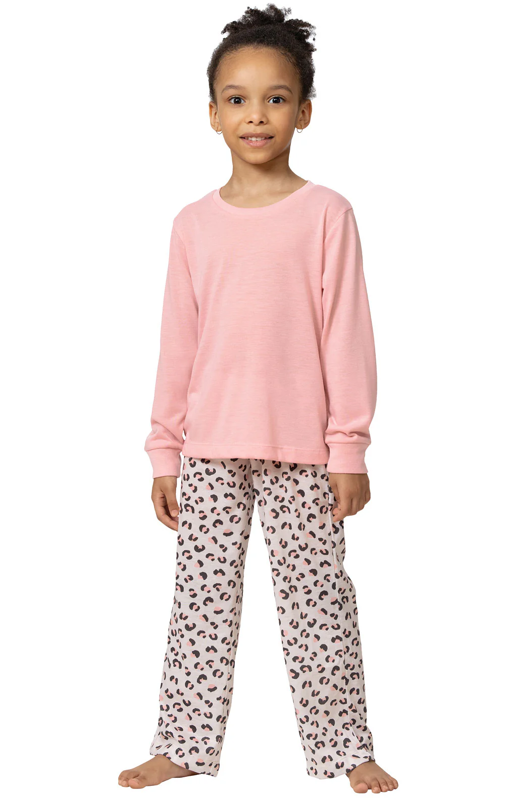 Kids Long Sleeve Tee Unisex Pajamas - Image 2