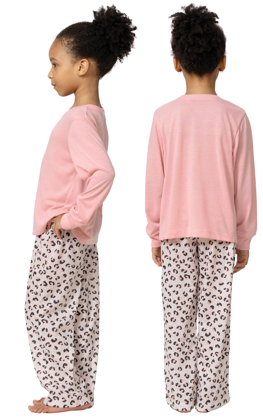 Kids Long Sleeve Tee Unisex Pajamas - Image 6