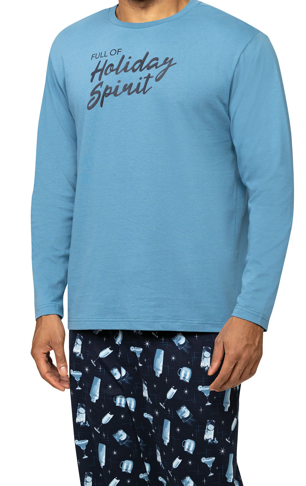 Making Spirits Bright Men's Pajamas - Couples - Image 3