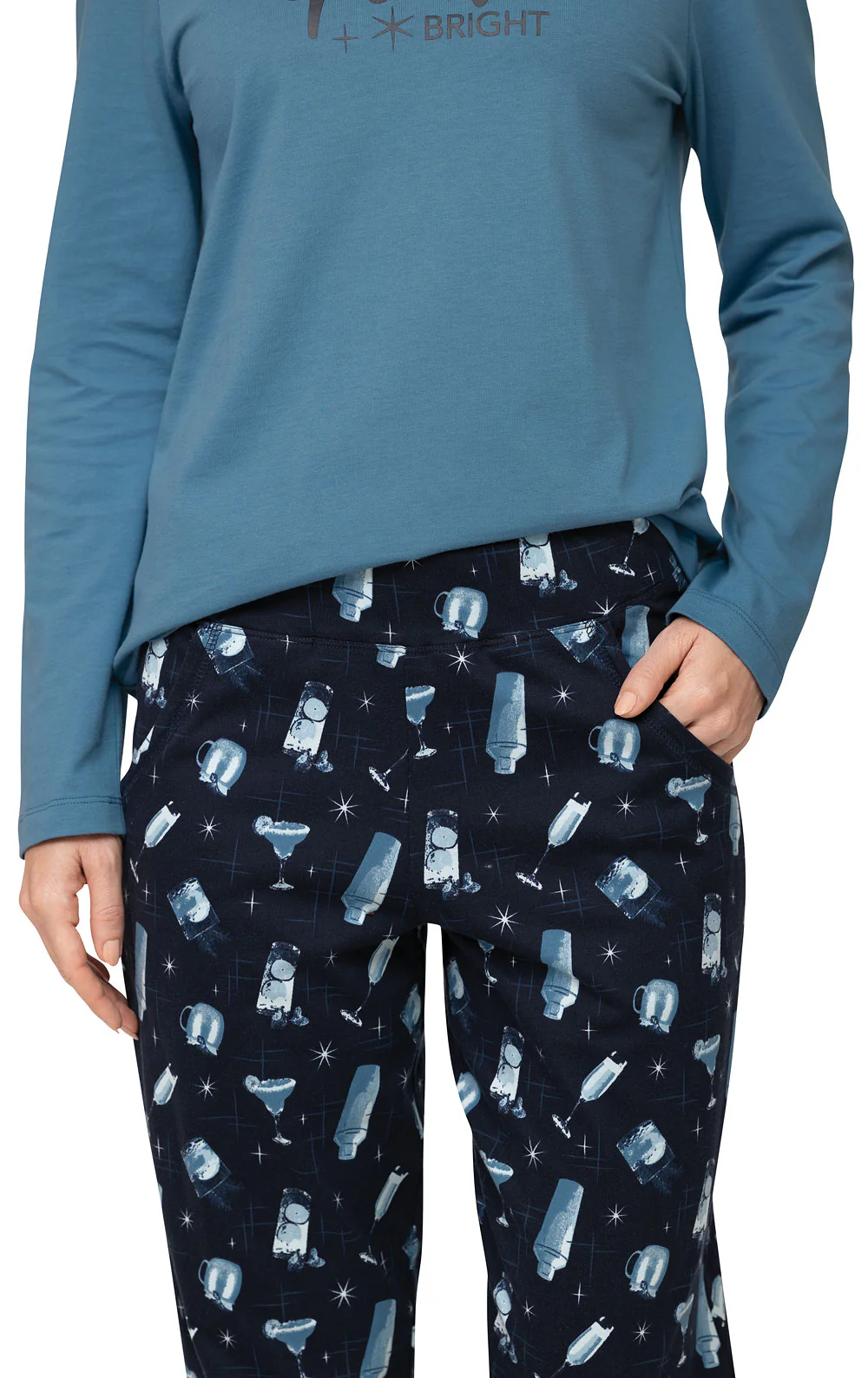 Making Spirits Bright Pajamas - Couples - Image 2