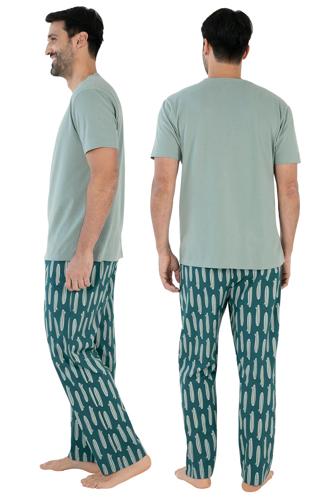 Margaritaville Short Sleeve Men's Pajamas  - Final Sale - Image 2