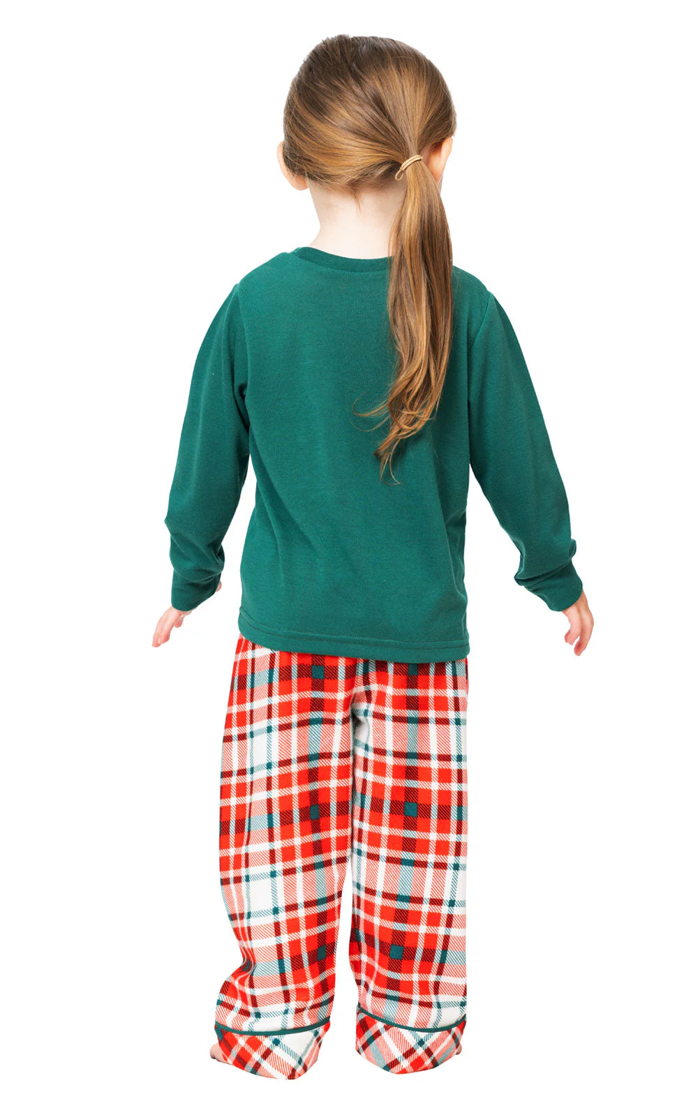 Modern Plaid Toddler Pajamas - Family Set - Image 4