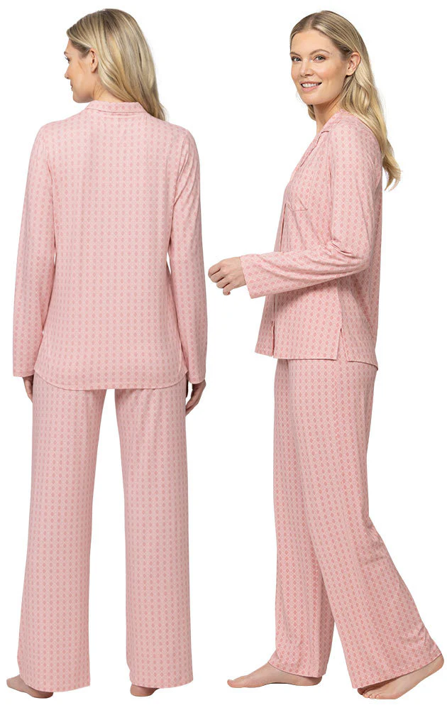 Naturally Nude Button-Front Pajamas - Image 10