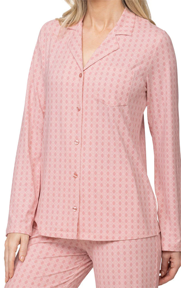 Naturally Nude Button-Front Pajamas - Image 11