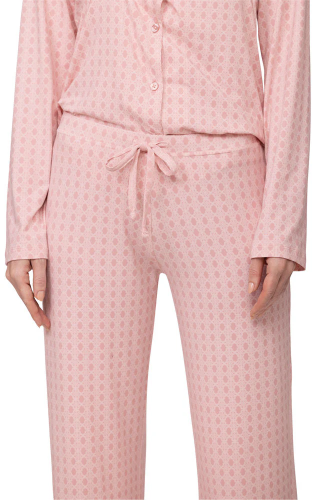 Naturally Nude Button-Front Pajamas - Image 12