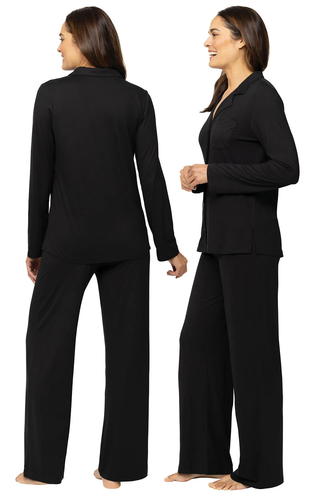 Naturally Nude Button-Front Pajamas - Image 14