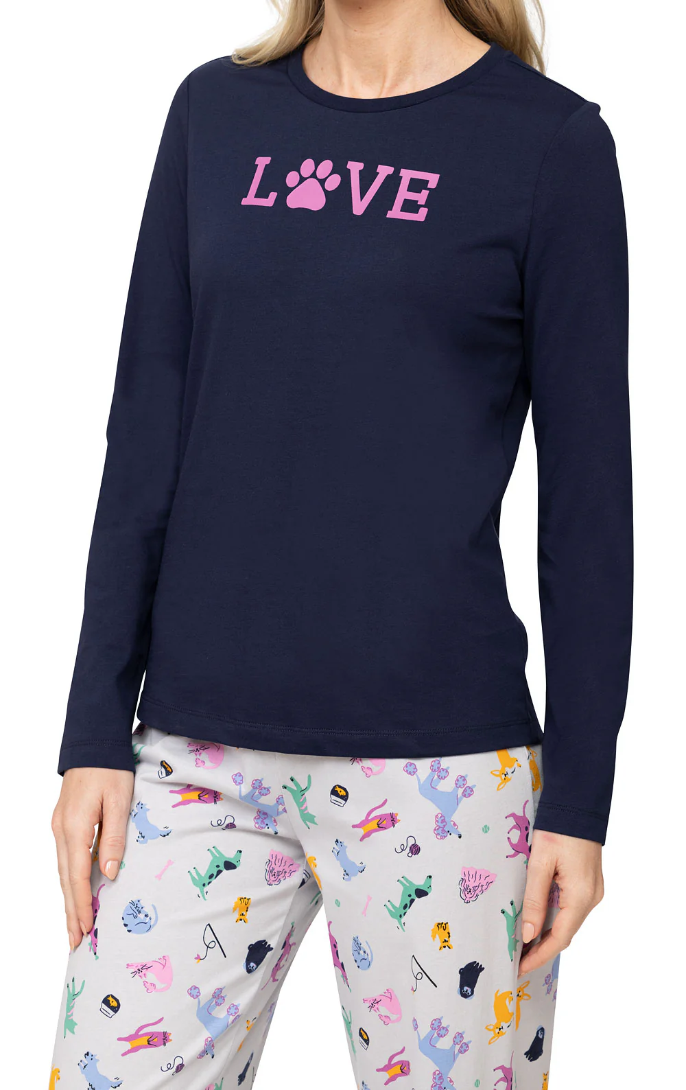 Pet Lovers Long Sleeve Pajamas - Final Sale - Image 4