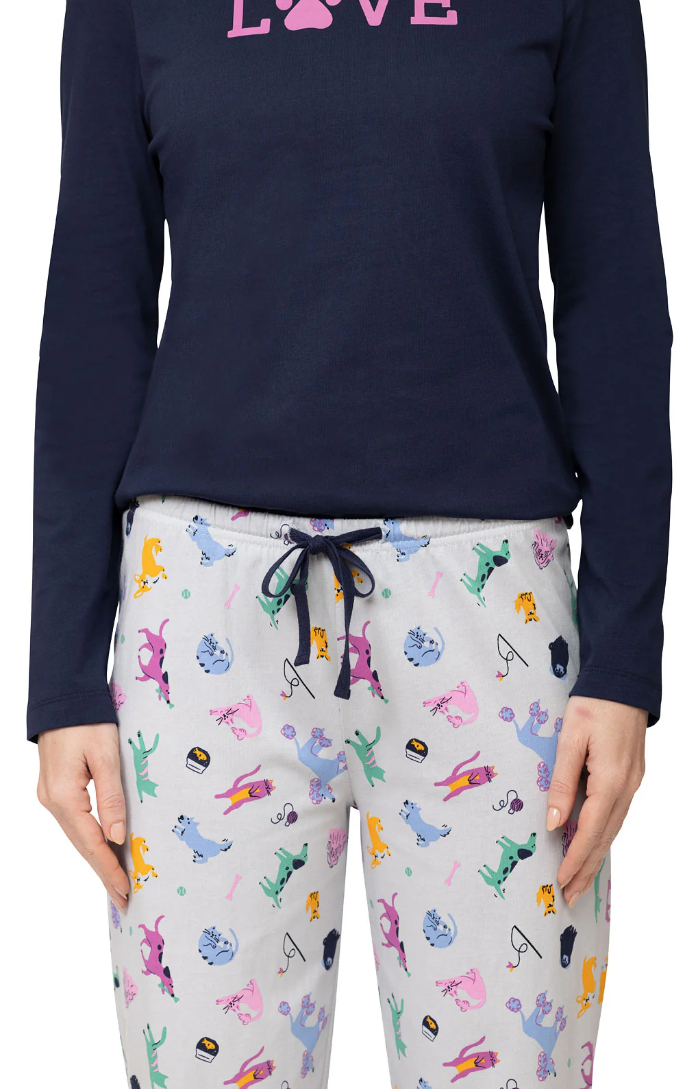 Pet Lovers Long Sleeve Pajamas - Final Sale - Image 5