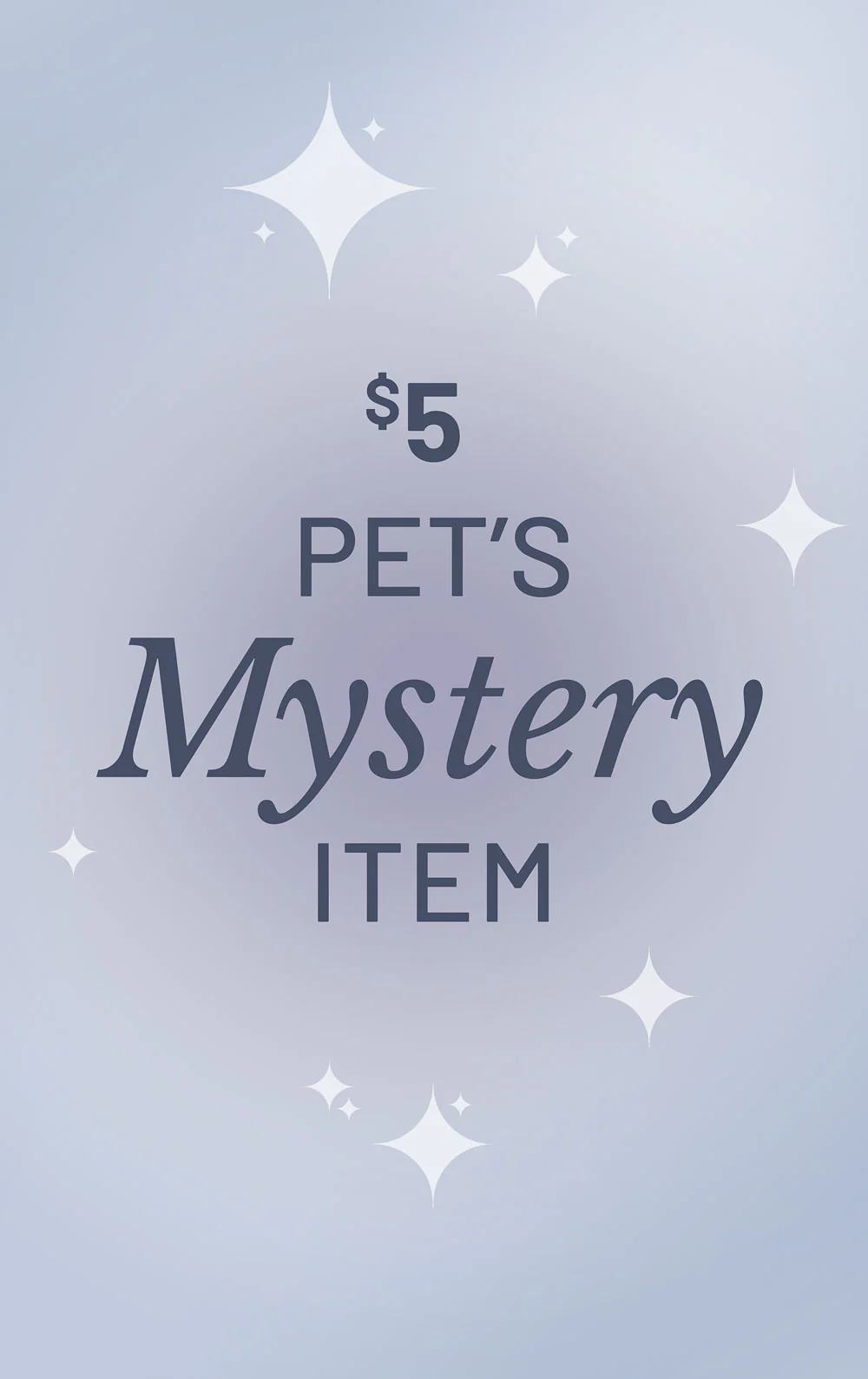 Pet's Mystery Item - Final Sale