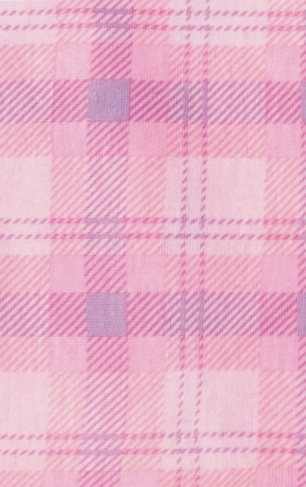 Plaid Button-Front Unisex Kids Pajamas - Image 4