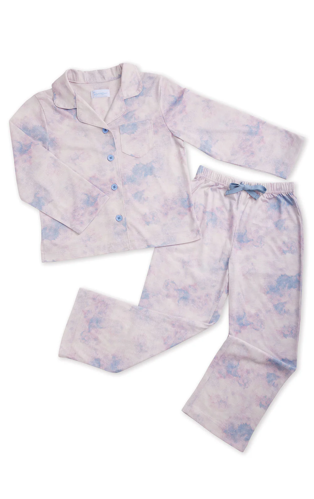 Printed Button-Front Unisex Kids Pajamas - Image 11