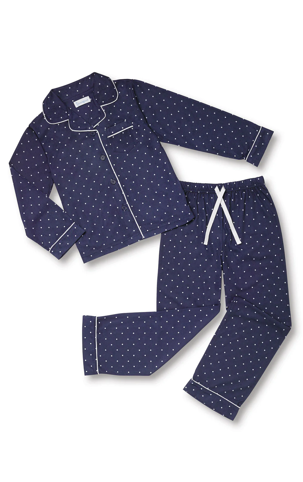 Printed Button-Front Unisex Kids Pajamas - Image 12