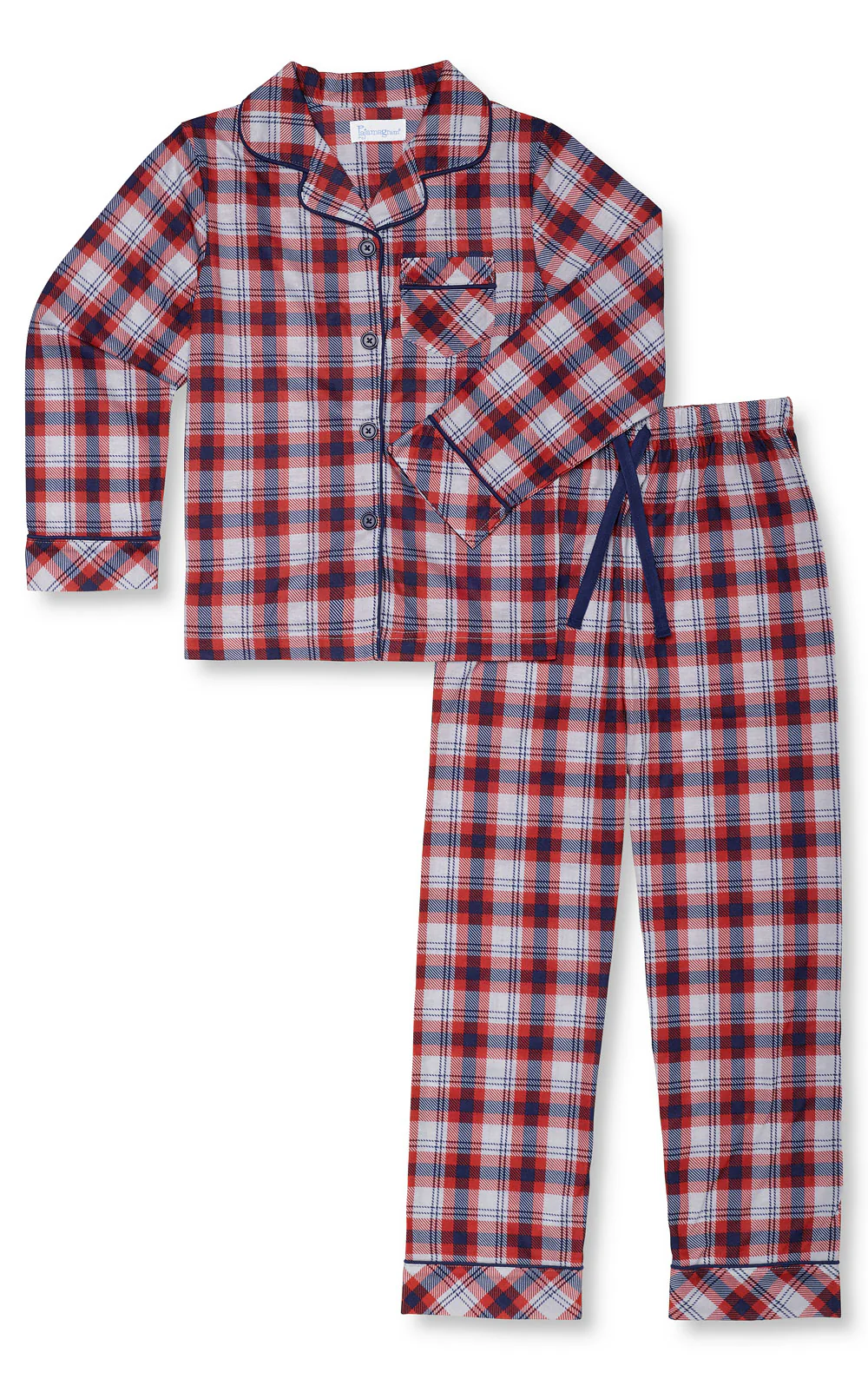 Button-Front Printed Unisex Kids Pajamas - Image 12