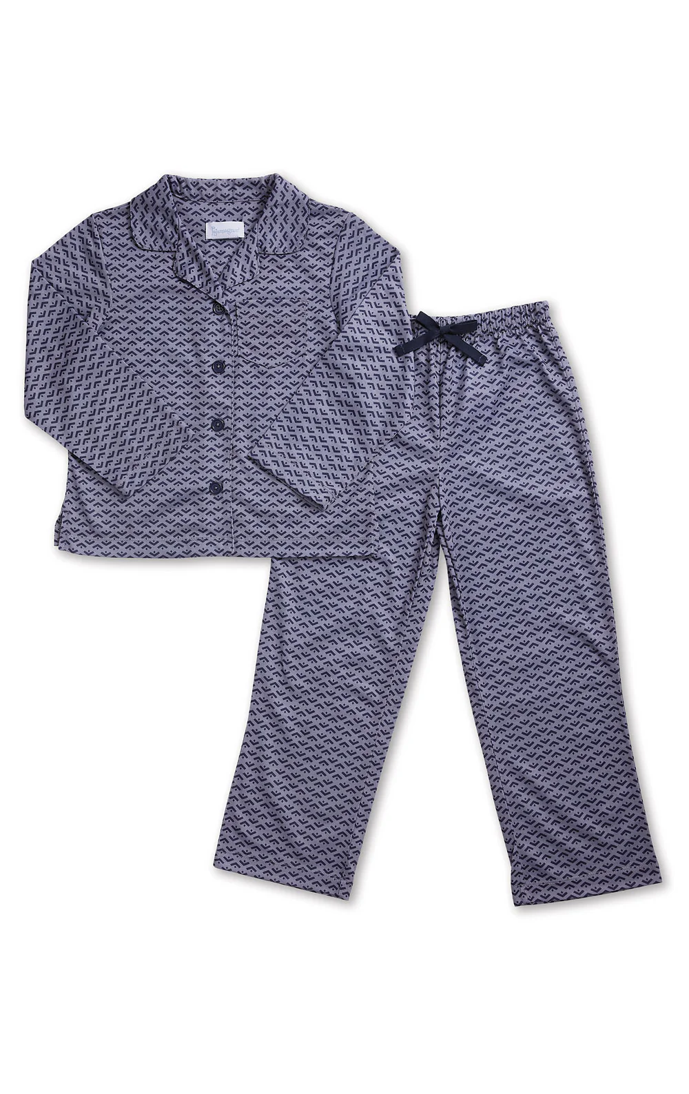 Button-Front Printed Unisex Kids Pajamas - Image 13