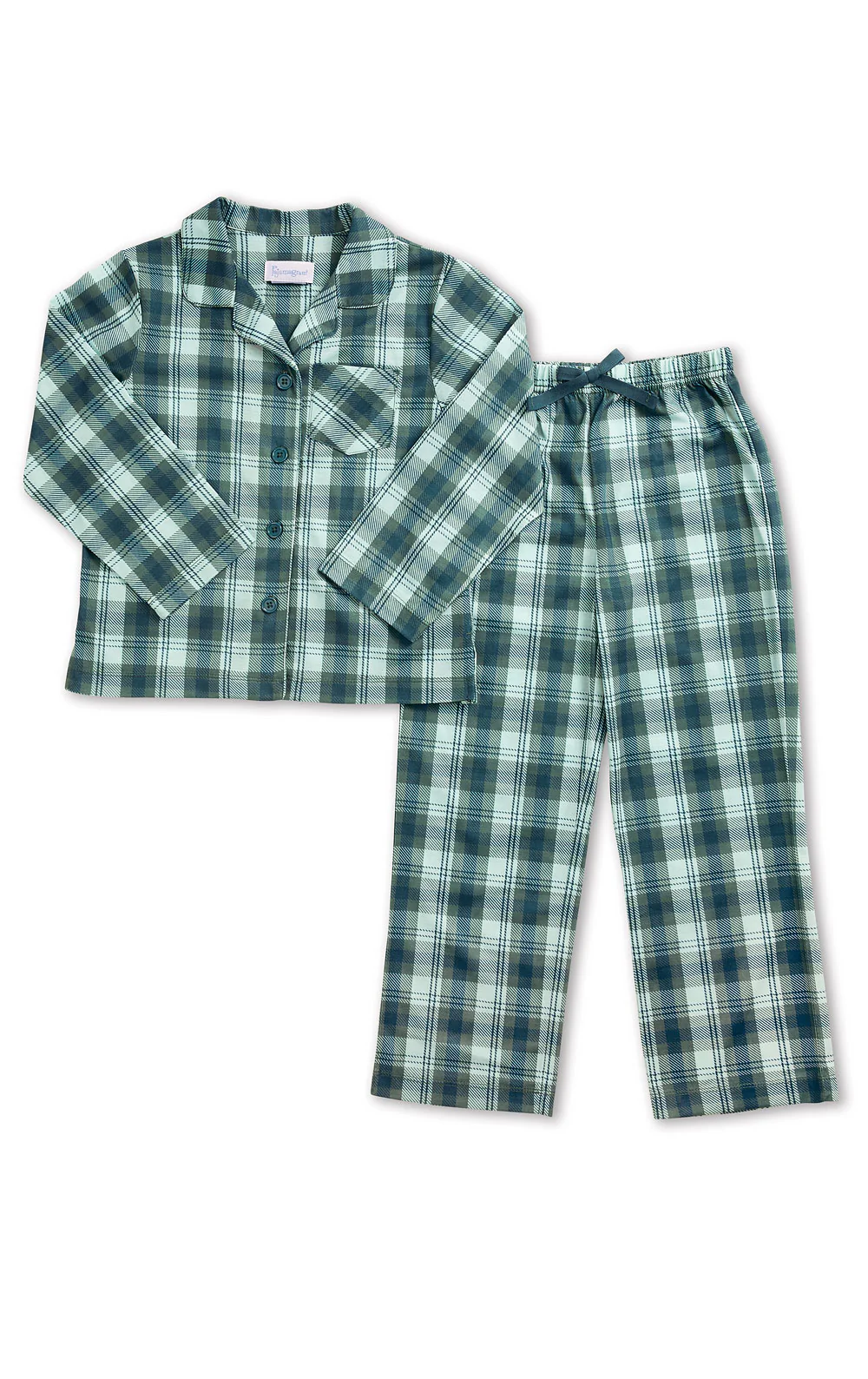 Button-Front Printed Unisex Kids Pajamas - Image 14