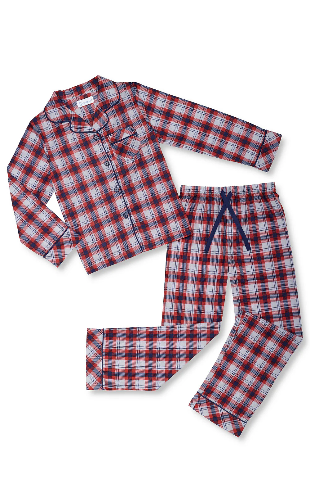 Button-Front Printed Unisex Kids Pajamas - Image 15