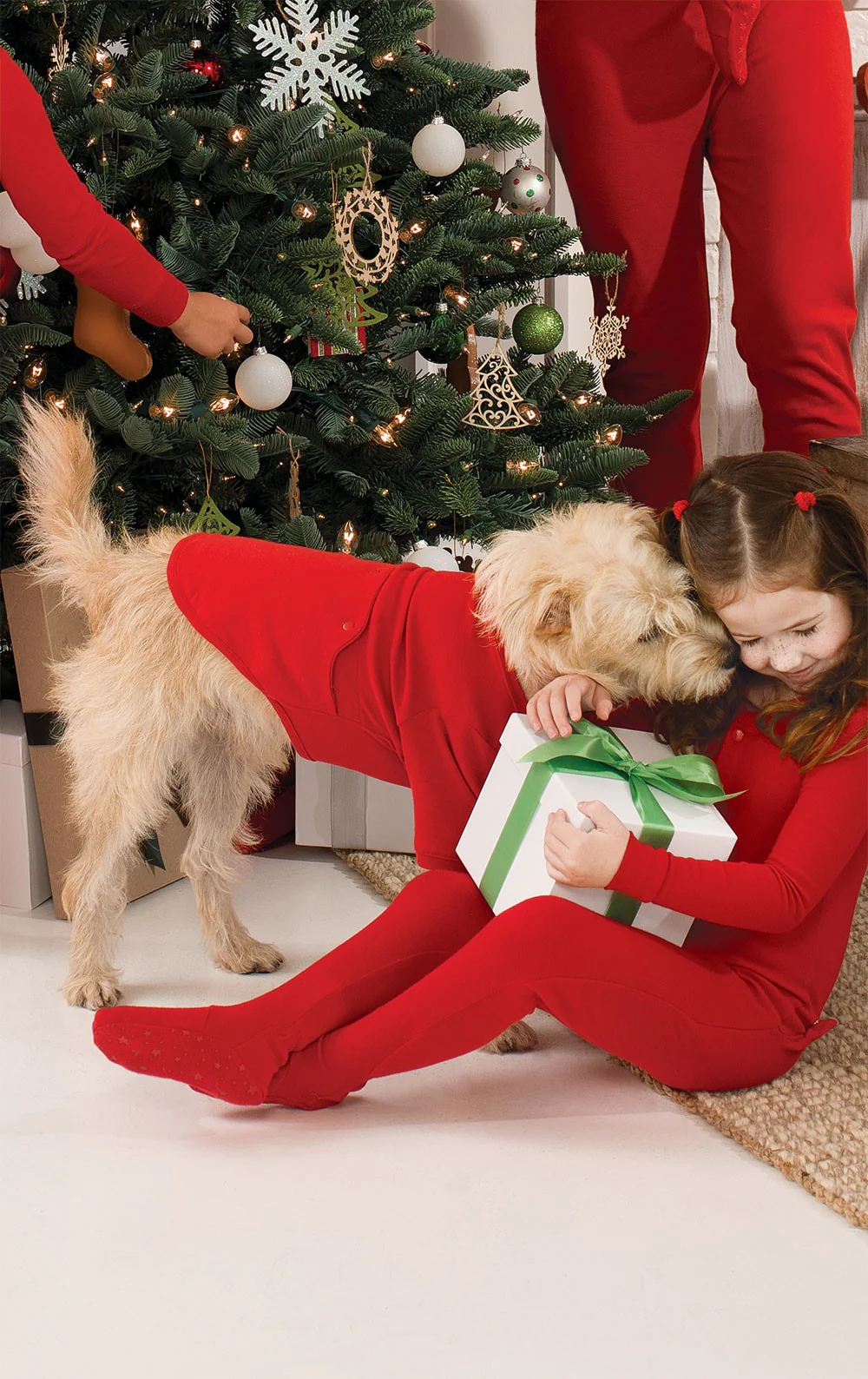 Red Dropseat Pet Pajamas - Image 3
