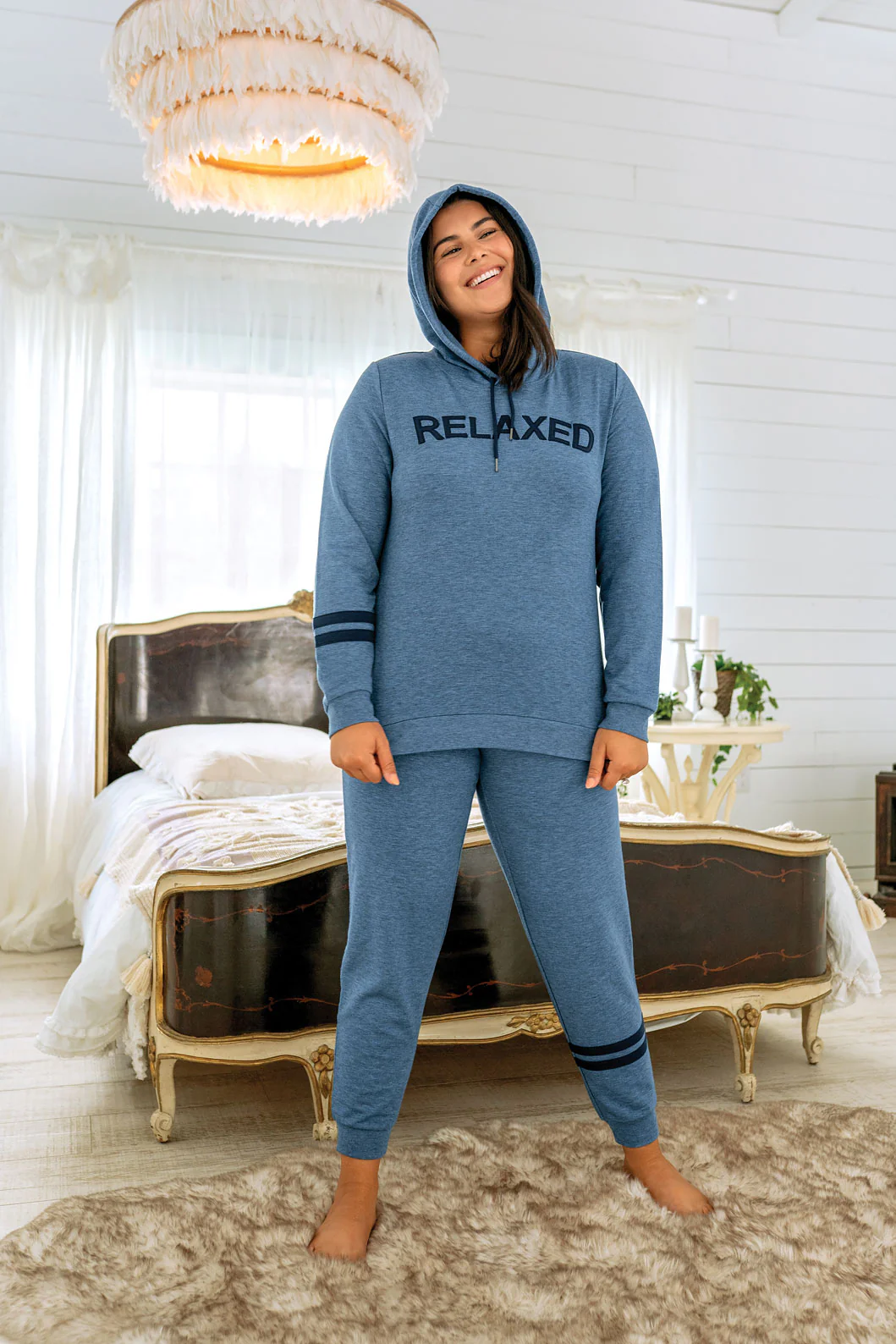 Relaxed Hooded Pullover Set - Final Sale - Image 2